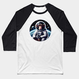 Space Monkey Baseball T-Shirt